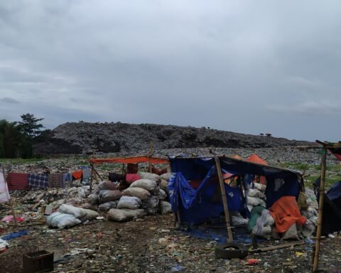 Potret sampah menumpuk di TPA Tamangapa, Manggala, Kota Makassar/Sahrul Ramadan/Bollo.id