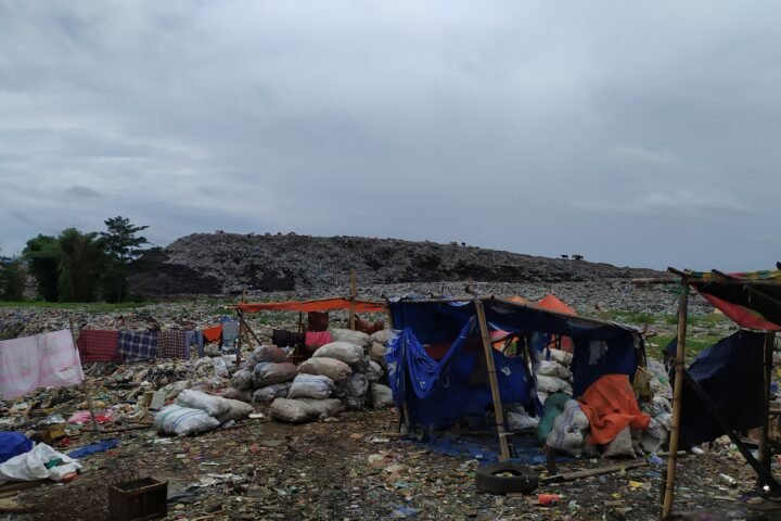 Potret sampah menumpuk di TPA Tamangapa, Manggala, Kota Makassar/Sahrul Ramadan/Bollo.id