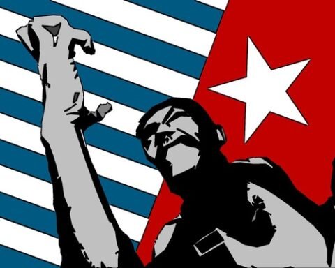 Ilustrasi, Free West Papua/Foto: rightnow.org.au